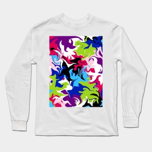 Bright Winter (Seasonal Color Palette) Long Sleeve T-Shirt